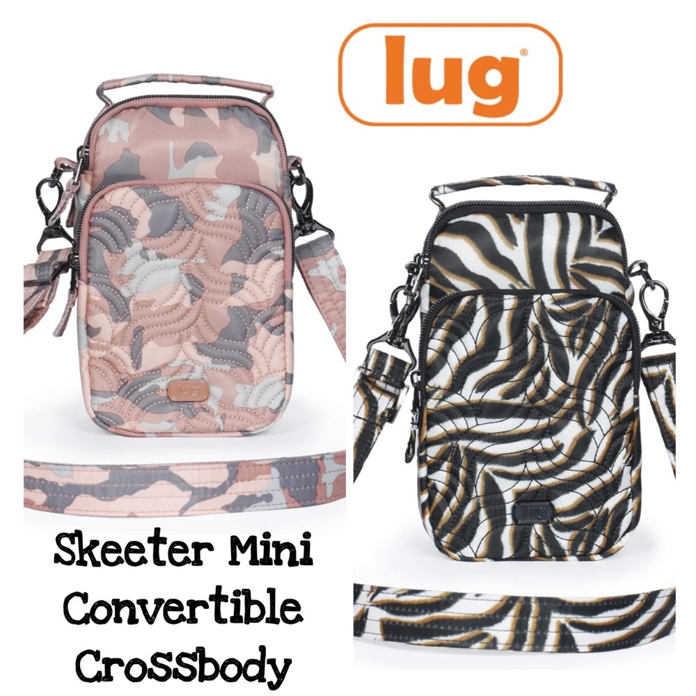 Lug Skeeter Mini Convertible Crossbody Bag NWT